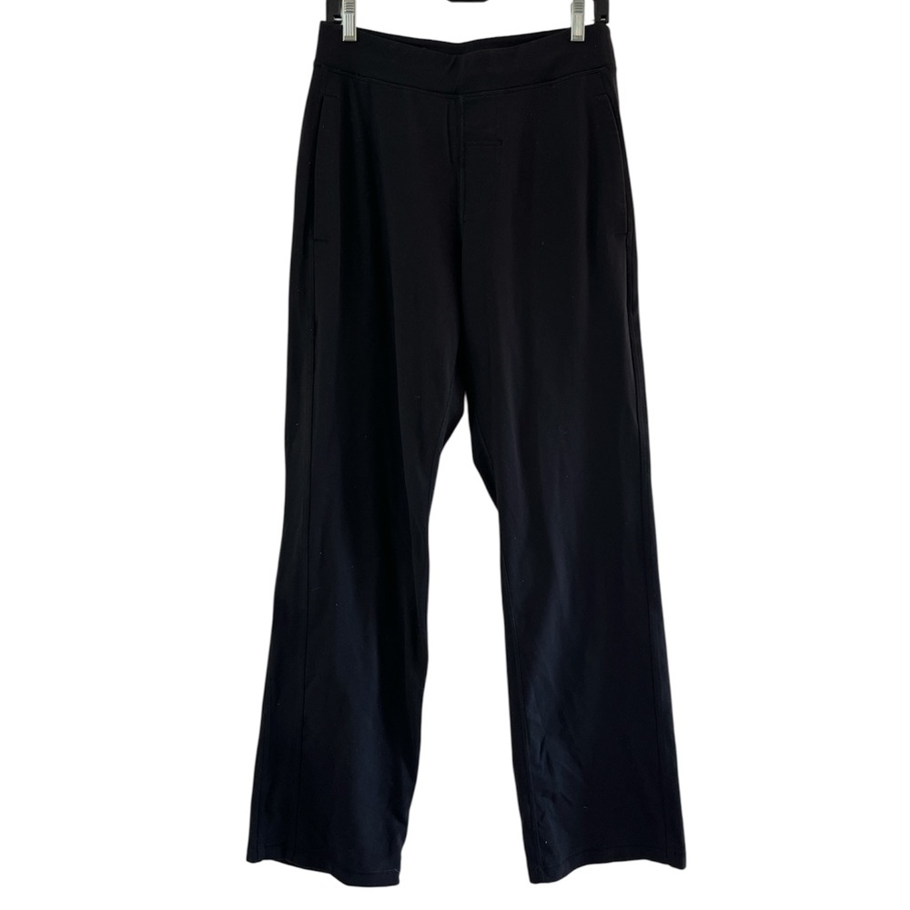 Lululemon Men’s Kung Fu Pant Black M Medium Straight Leg Octagon Logo Vintage - Picture 3 of 17